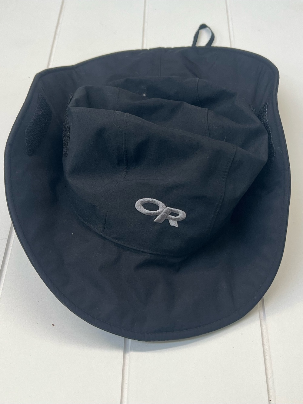 Outdoor Research Gore-Tex Hat Seattle Boonie Rain Black M Sombrero